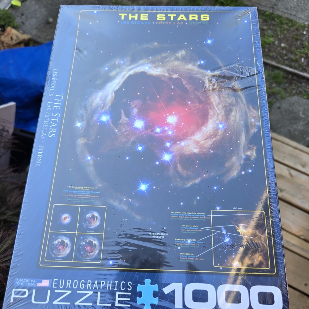 Eurographics The Stars 1000-Piece Puzzle